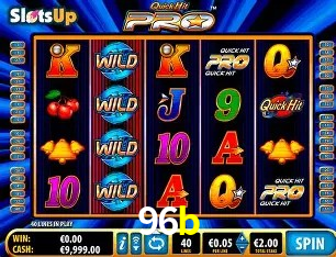 Biblioteca de slots populares na 96b