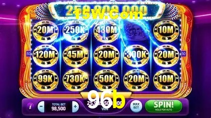 Slots com jackpots e giros grátis na 96b